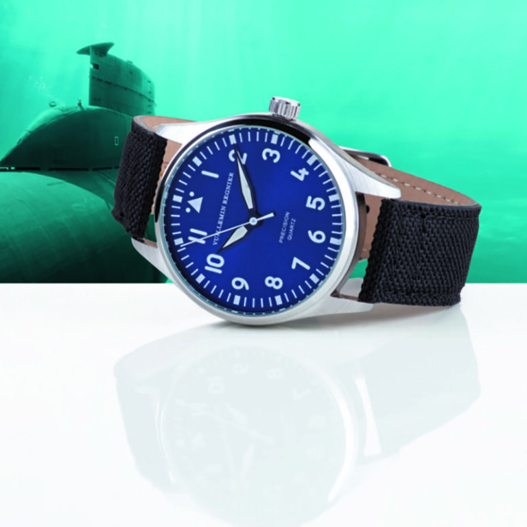 Montre Homme Vuillemin Regnier - Cadran Blanc, Calendrier Perpétuel - Très Bon état Avec Boîte D'origine
