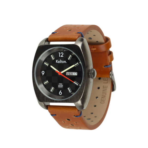 La Montre Kelton Damier